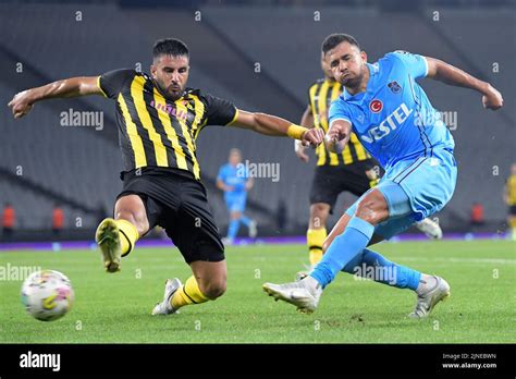 ISTANBUL Lr Mehmet Yesil Of Istanbulspor AS Mahmoud Ahmed Ibrahim