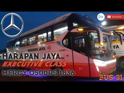 TRIP HARAPAN JAYA EXECUTIVE CLASS BUS 31 SOLO JAKARTA REAL SOUND