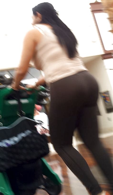 Thick BOOTY Latina Milf In Tights VPL Thong FAT ASS Voyeur Porn Pictures XXX Photos Sex Images