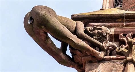 The Mooning Gargoyle Of Freiburg Minster Legend Has It That A