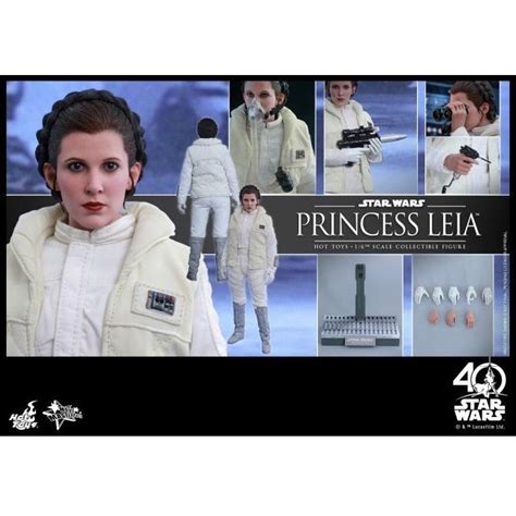 Hot Toys Star Wars The Empire Strikes Back Princess Leia Collectible Action Figure MMS
