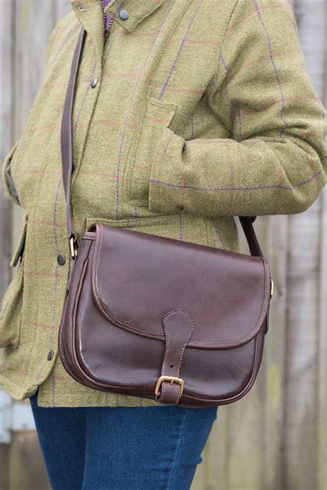 Brown leather handbag - LG Leatherworks