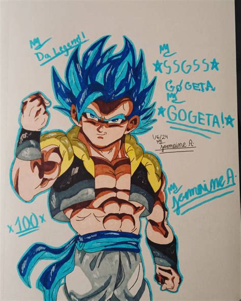 The OP Fusion, Gogeta Blue! by Achronix3000 on DeviantArt