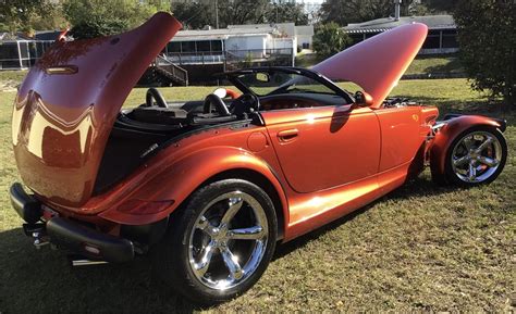 One Owner 2001 Plymouth Prowler And Matching Trailer Available For Auction 4332196