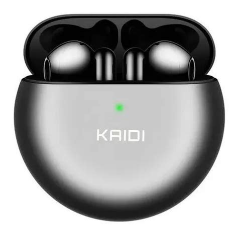 Auriculares inalámbricos Bluetooth Kaidi Kd 770 Top negro color verde