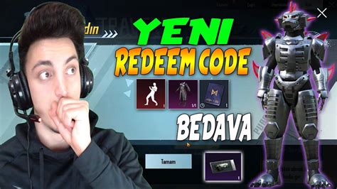 4 ADET YENİ REDEEM CODE VE BEDAVA SANDIK ALMA YÖNTEMİ PUBG MOBİLE