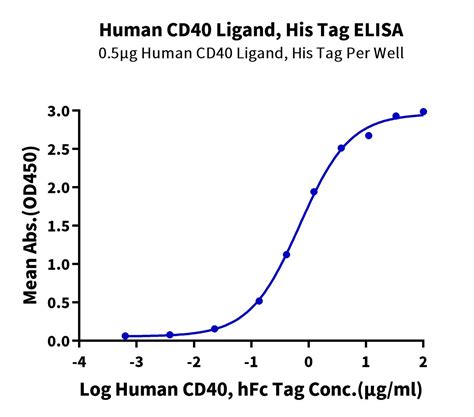 Human CD40 Ligand TNFSF5 Protein CDL HE14L KACTUS