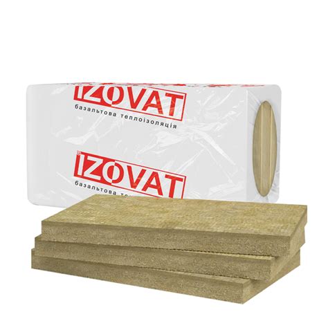 Базальтовая вата IZOVAT 50, плиты минераловатные, 100 мм, Арт:000056081 ...