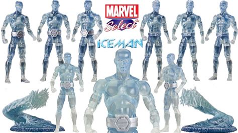 Marvel Diamond Select Iceman With Ice Slide YouTube