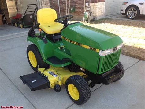 John Deere 265 Tractor Information