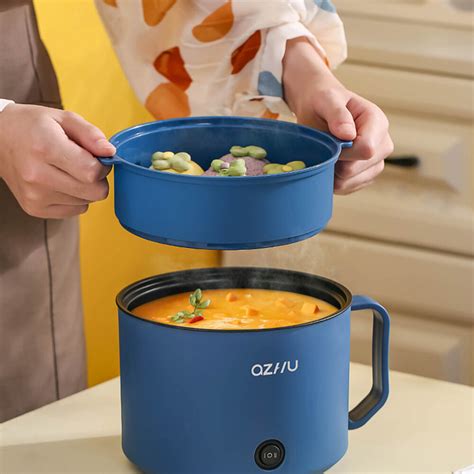 Multifunctional Electric Cooking Pot Mini Instant Noodle Pot Electric Hot Pot Alexnld