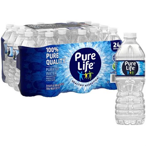 Pure Life Purified Bottled Water Water Nestle S A