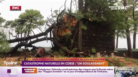 Orages En Corse L Tat De Catastrophe Naturelle Officiellement