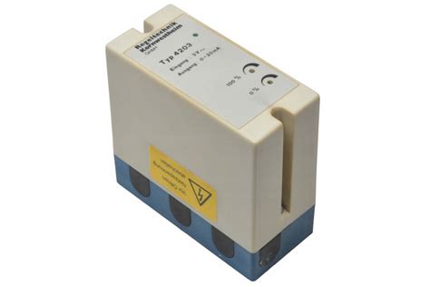 REGELTECHNIK type 4203, 401/029/3-83, 3V 0-20mA /#G S0TE 0380 | eBay