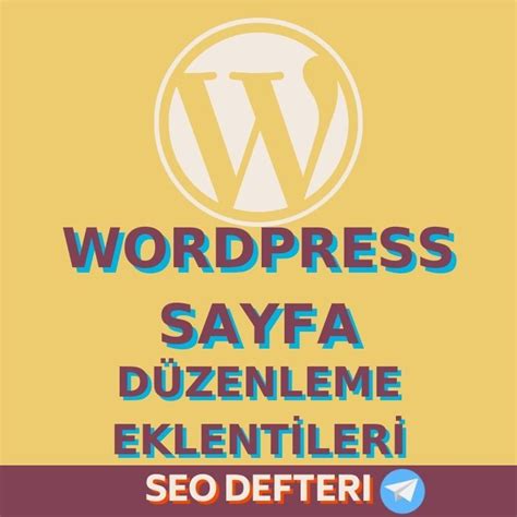 Cretsiz Wordpress Sayfa D Zenleme Eklentisi Seo Defteri