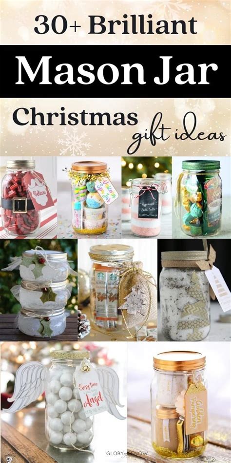 Diy Mason Jar Christmas Gift Ideas Everyone Will Love Glory Of