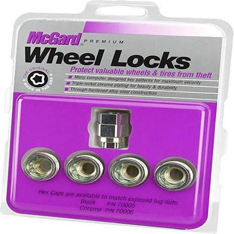 Mcgard 24010 Cone Seat Under Hub Cap Wheel Locks 12 20 Thread Size Set