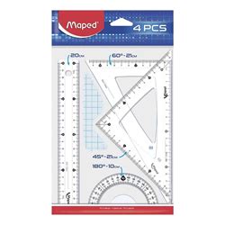 Juego de geometría Maped 20cm Ameli Papeleria