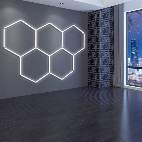 Hexagon Studio Led Lighting Design With Geometric Elegance