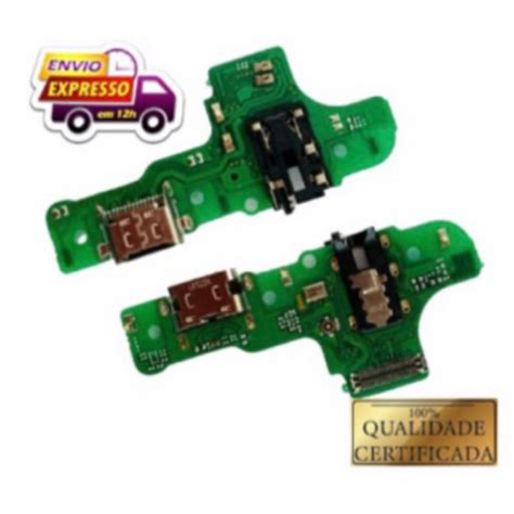 Placa Conector de Carga e Microfone Galaxy A20S A207 versão M14 m12