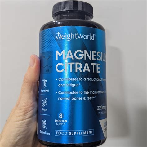 WeightWorld Magnesium citrate Reviews | abillion