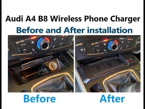 Audi A B Wireless Phone Charger For Audi Q Sq A B B A Allroad