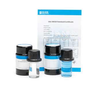 Free And Total Chlorine CAL Check Standard For HI977XX Photometers