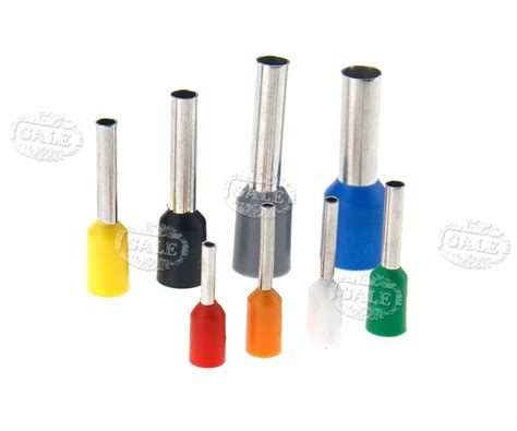 Pcs Assorted Awg To Crimp Connector Insulated Cord Pin End