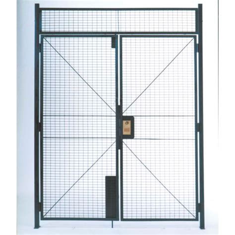 Wirecrafters® 840 Style Woven Wire Double Hinged Door 6w X 7h 8 5