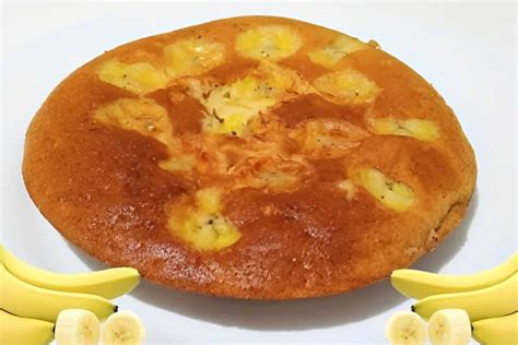 Bolo de aveia banana de frigideira fica pronto em minutos e é uma