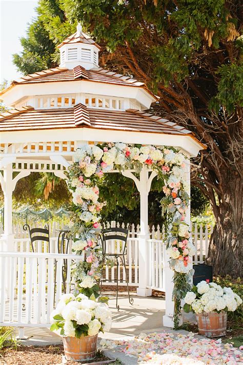 Rustic Wedding Gazebo Decor - WEDDING DECORATIONS