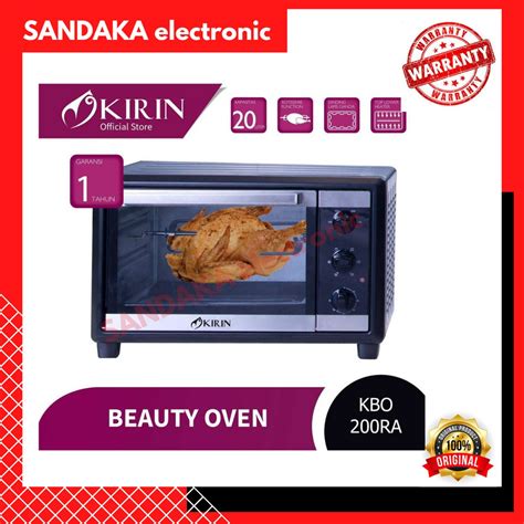 Jual OVEN KIRIN LISTRIK ELECTRIC KBO 200 RAW RAB RA 20 LITER LW LOW