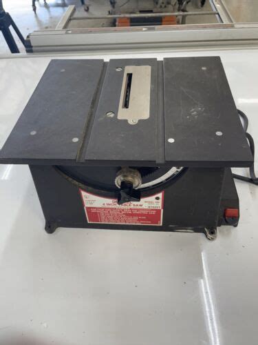 Dremel 4 Inch Table Saw Model 580 Ebay