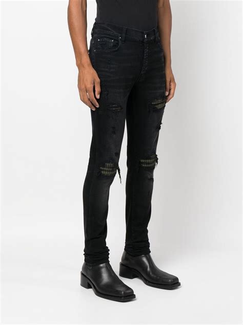 Amiri Ripped Skinny Cut Jeans купить с доставкой