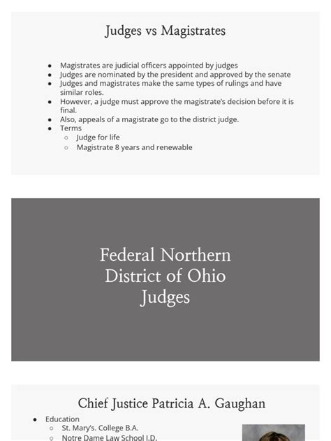 Northern District Judges | PDF | Judge | Magistrate