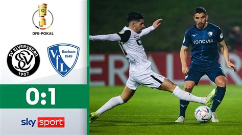 SpVgg Elversberg VfL Bochum Highlights 2 Runde DFB Pokal 2022