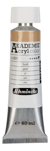 Tinta Acr Lica Schmincke Akademie Ml Gold Mercadolibre