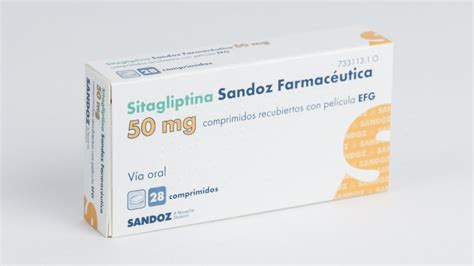 SITAGLIPTINA SANDOZ FARMACEUTICA 50 MG COMPRIMIDOS RECUBIERTOS CON