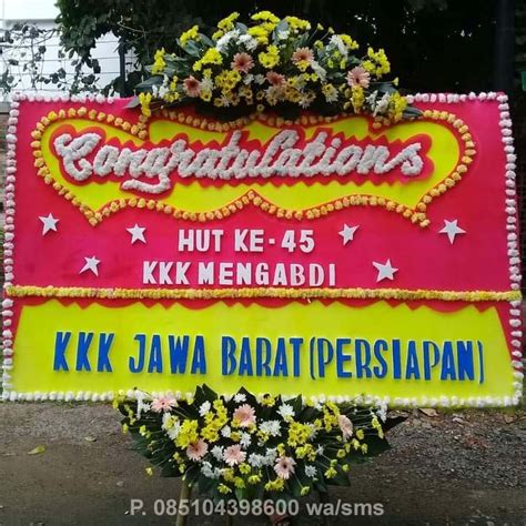 Bunga Papan Congratulations Toko Bunga Bojonegoro Florist