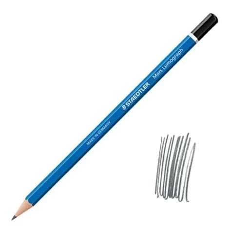 Lapiz Negro Grafito Staedtler Lumograph H