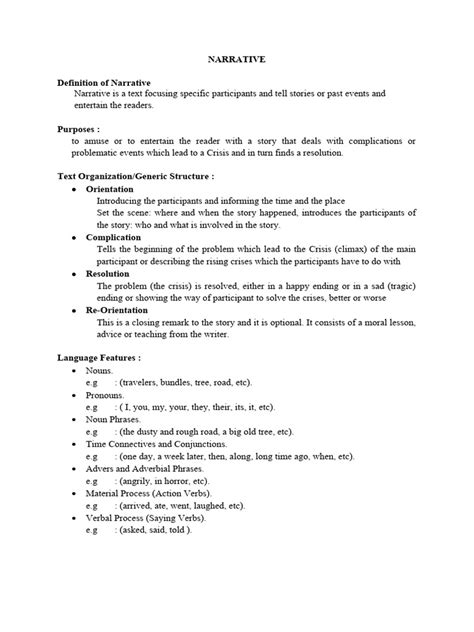 Structure Narrative | PDF