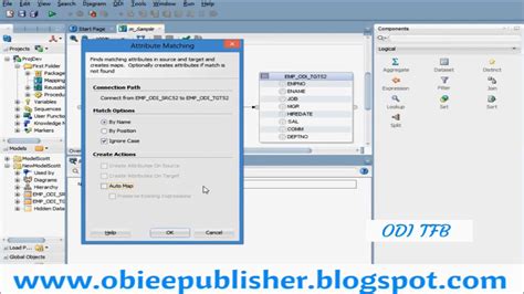 Create First Mapping In Oracle Data Integrator Odi Youtube