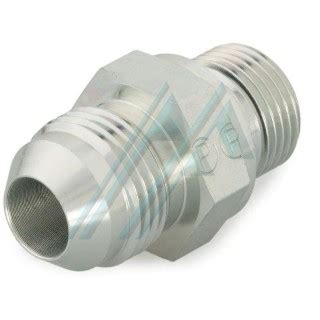 Переходник с наружной резьбой JIC 7/16" на наружную резьбу 7/16" UNF ...
