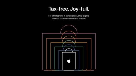 Apple Details Products Eligible For Sales Tax Holiday In States