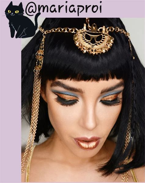 Cleopatra makeup look @glamsquad | Cleopatra makeup, Halloween makeup ...