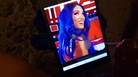 Wwe Sasha Banks Cum Tribute Gay Man Porn XHamster