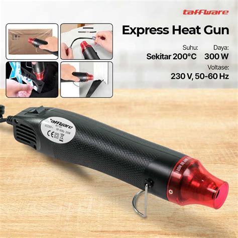 Jual Taffware Qst Express Heat Gun Hot Blower Vinyl V W Qst Shopee Indonesia