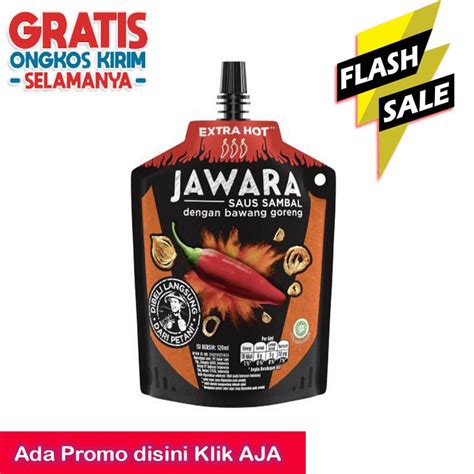Jawara Chili Sauce Extra Hot Saos Sambal Ekstra Pedas Pouch ML Lazada Indonesia