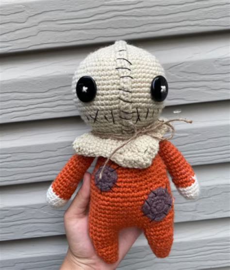 You Can Crochet Your Own Sam From Trick Or Treat And He S Just Too Cute To Be Scary