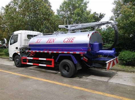 Mini New Used Vacuum Sewage Suction Truck Cbm Vacuum Septic Tank Truck